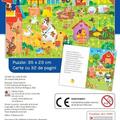 Copertă produs Povești cu puzzle. Animalele de la fermă - gallery small 