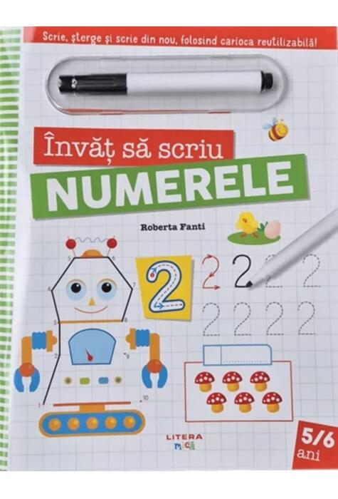 Copertă produs &Icirc;nvăț să scriu numerele