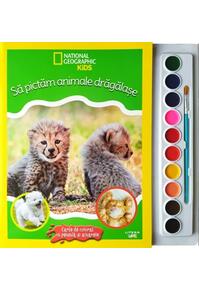 Copertă produs National Geographic Kids. Să pictăm animale drăgălașe