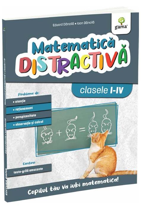 Copertă produs Matematica Distractivă. Clasele I-IV