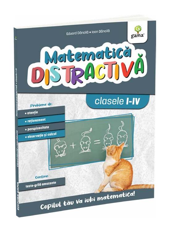 Copertă produs Matematica Distractivă. Clasele I-IV - gallery big 1