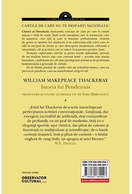 Copertă produs Istoria lui Pendennis (Vol. 1 + Vol. 2)