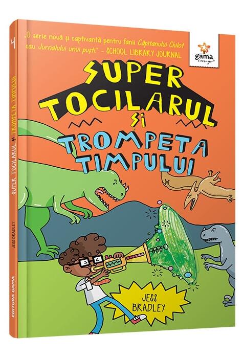 Copertă produs Super Tocilarul si Trompeta Timpului (Vol. 3)