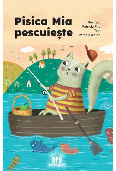 Pisica Mia pescuiește