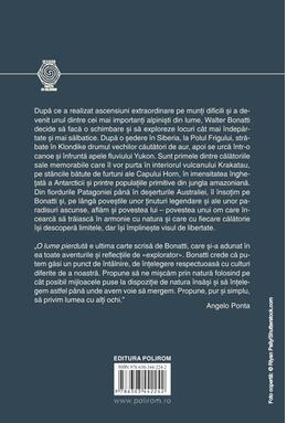 Copertă produs O lume pierdută