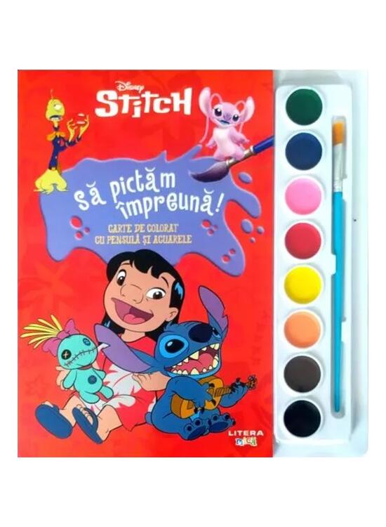 Copertă produs Disney. Stitch. Să pictăm &icirc;mpreună! - gallery big 1