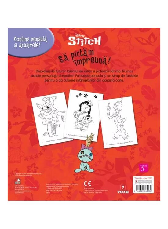 Copertă produs Disney. Stitch. Să pictăm &icirc;mpreună! - gallery big 2