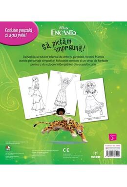 Copertă produs Disney. Encanto. Să pictăm &icirc;mpreună!