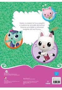 Copertă produs Gabby's Dollhouse. Colorăm cu Gabby