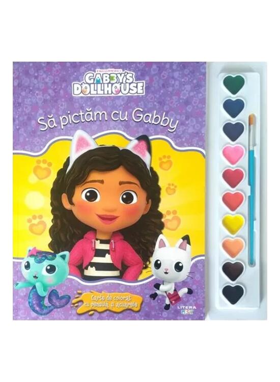 Copertă produs Gabby's Dollhouse. Să pictăm cu Gabby - gallery big 1