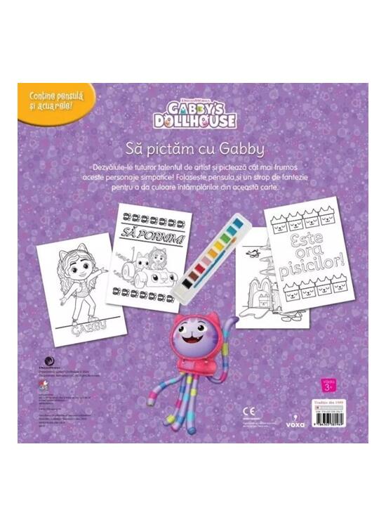 Copertă produs Gabby's Dollhouse. Să pictăm cu Gabby - gallery big 2