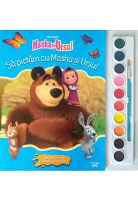 Copertă produs Masha și Ursul. Să pictăm cu Masha și Ursul