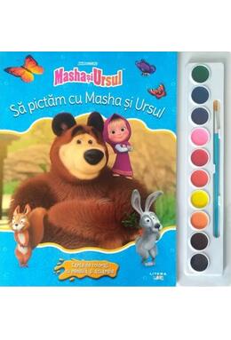 Copertă produs Masha și Ursul. Să pictăm cu Masha și Ursul