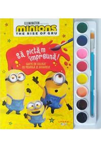 Copertă produs Minions. The Rise of Gru. Să pictăm &icirc;mpreună!