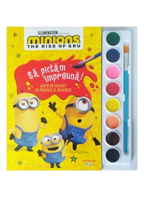Copertă produs Minions. The Rise of Gru. Să pictăm &icirc;mpreună! - gallery big 1