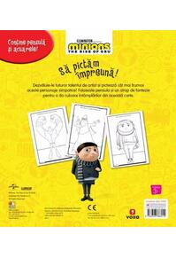 Copertă produs Minions. The Rise of Gru. Să pictăm &icirc;mpreună!