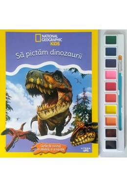 Copertă produs National Geographic Kids. Să pictăm dinozaurii