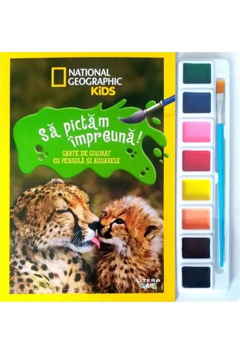 Copertă produs National Geographic Kids. Să pictăm împreună!