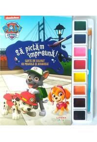Copertă produs Patrula Cățelușilor. Să pictăm împreună!