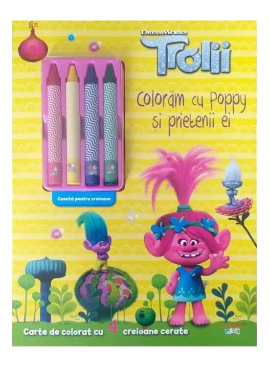 Copertă produs Trolii. Colorăm cu Poppy și prietenii ei - gallery big 1