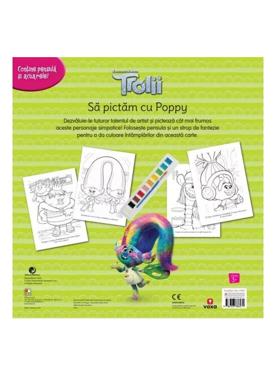 Copertă produs Trolii. Să pictăm cu Poppy - gallery big 2