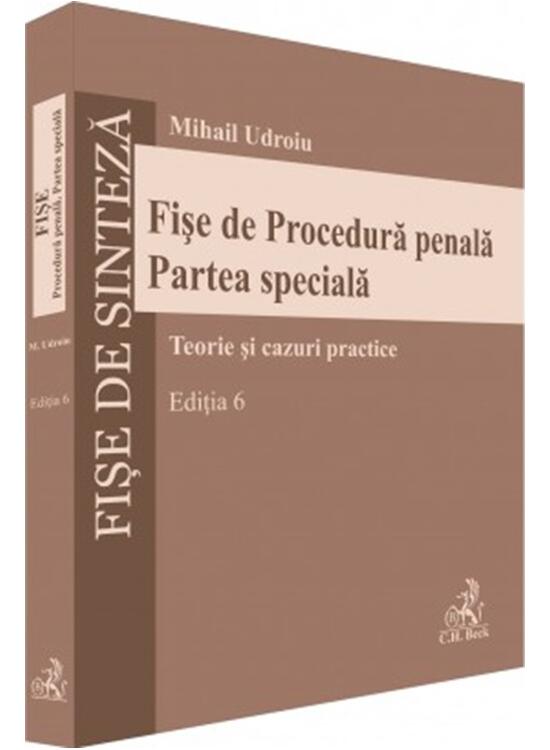 Copertă produs Fișe de Procedură penală. Partea specială. Ediția 6 - gallery big 1