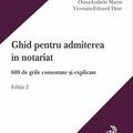 Copertă produs Ghid pentru admiterea &icirc;n notariat. Ediția 2 - gallery small 