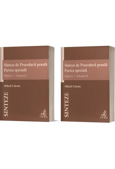 Copertă produs Sinteze de Procedură penală. Partea specială (Vol. I + Vol. II). Ediția 6