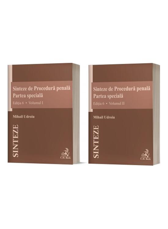 Copertă produs Sinteze de Procedură penală. Partea specială (Vol. I + Vol. II). Ediția 6 - gallery big 1