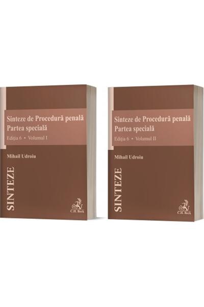 Sinteze de Procedură penală. Partea specială (Vol. I + Vol. II). Ediția 6