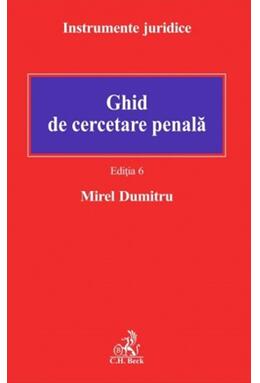 Copertă produs Ghid de cercetare penală