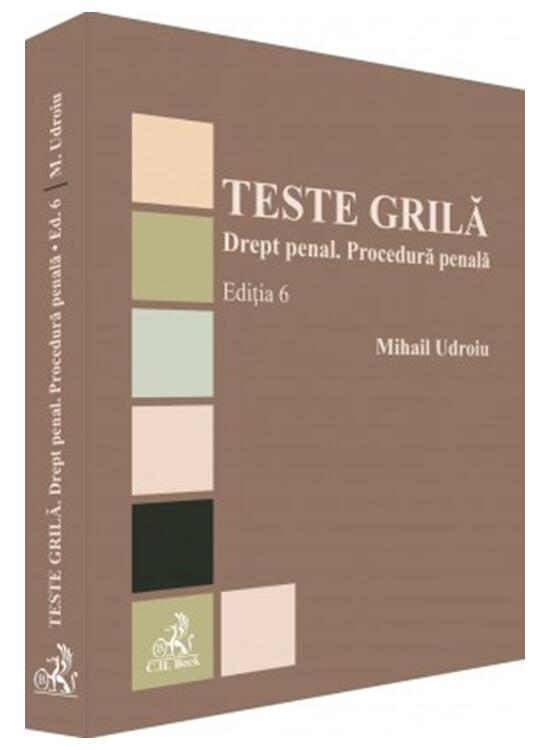 Copertă produs Teste grilă. Drept penal. Procedură penală - gallery big 1
