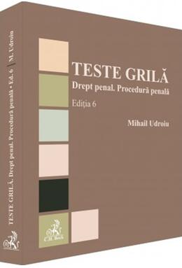 Copertă produs Teste grilă. Drept penal. Procedură penală