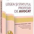 Copertă produs Legea și statutul profesiei de avocat. Iulie 2025 - gallery small 