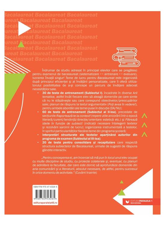 Copertă produs Bacalaureat 2026. Limba și literatura rom&acirc;nă. Toate profilurile &ndash; toate filierele - gallery big 2