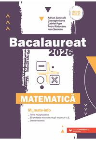 Copertă produs Bacalaureat 2026. Matematică. Mate-Info