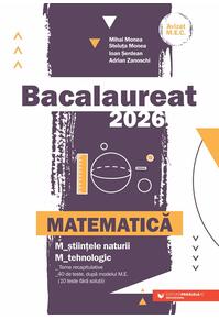 Copertă produs Bacalaureat 2026. Matematică. Științele naturii. Tehnologic