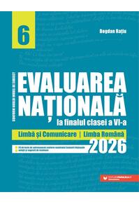 Copertă produs Evaluarea Națională la finalul clasei a VI-a – 2026. Limbă și comunicare – Limba română