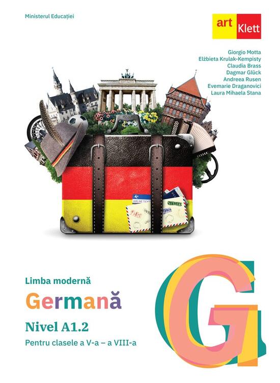 Copertă produs Limba germană. Manual A1.2 pentru clasele a V-a ─ a VIII-a - gallery big 1