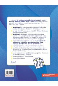 Copertă produs Ne pregătim pentru Evaluarea Națională 2026. Limba și literatura română - Clasa a VIII-a