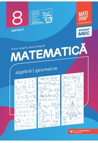 Copertă produs Matematică. Aritmetică, algebră, geometrie. Clasa a VIII-a. Consolidare. Partea a I-a (2025-2026)