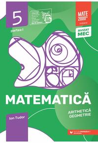 Copertă produs Matematică. Aritmetică, algebră, geometrie. Caiet de lucru. Clasa a V-a. Inițiere. Partea I