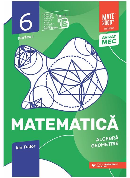 Copertă produs Matematică. Aritmetică, algebră, geometrie. Caiet de lucru. Clasa a VI-a. Inițiere. Partea I - gallery big 1