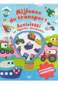 Copertă produs Mijloace de transport. Activități cu figurine detașabile
