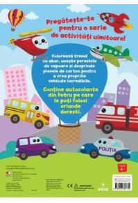 Copertă produs Mijloace de transport. Activități cu figurine detașabile