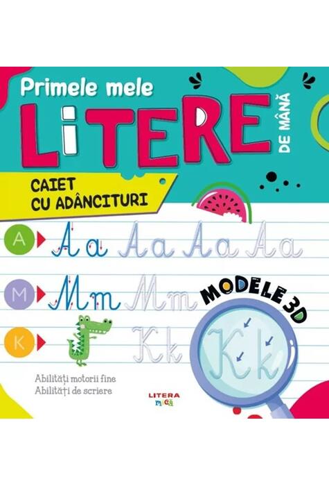 Copertă produs Primele mele litere de m&acirc;nă