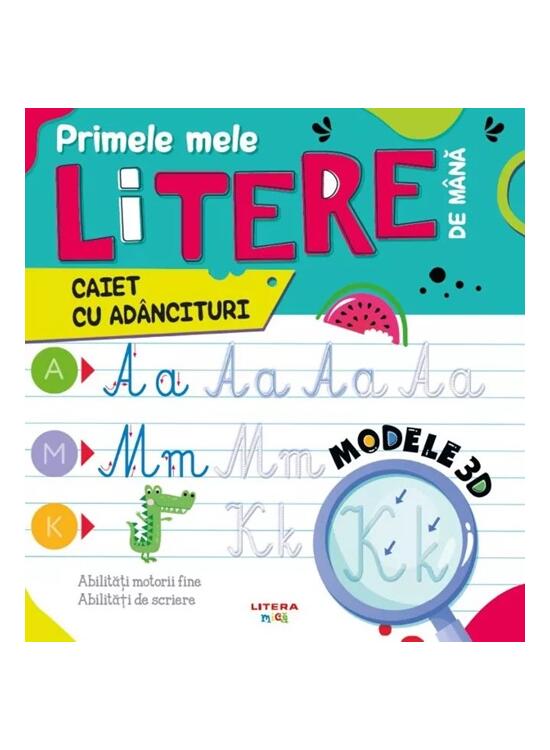 Copertă produs Primele mele litere de m&acirc;nă - gallery big 1