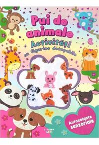 Copertă produs Pui de animale. Activități cu figurine detașabile