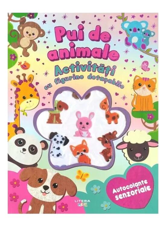 Copertă produs Pui de animale. Activități cu figurine detașabile - gallery big 1