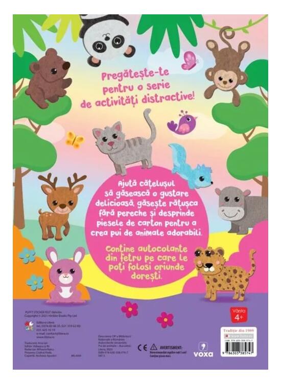 Copertă produs Pui de animale. Activități cu figurine detașabile - gallery big 2